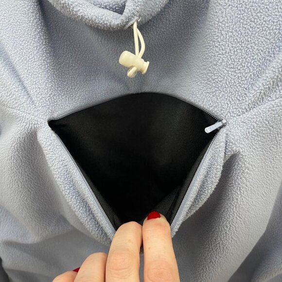 VTG Nike ACG Therma Fit Mock Neck Fleece Pullover Sweatshirt Womens size Medium - Picture 3 of 8